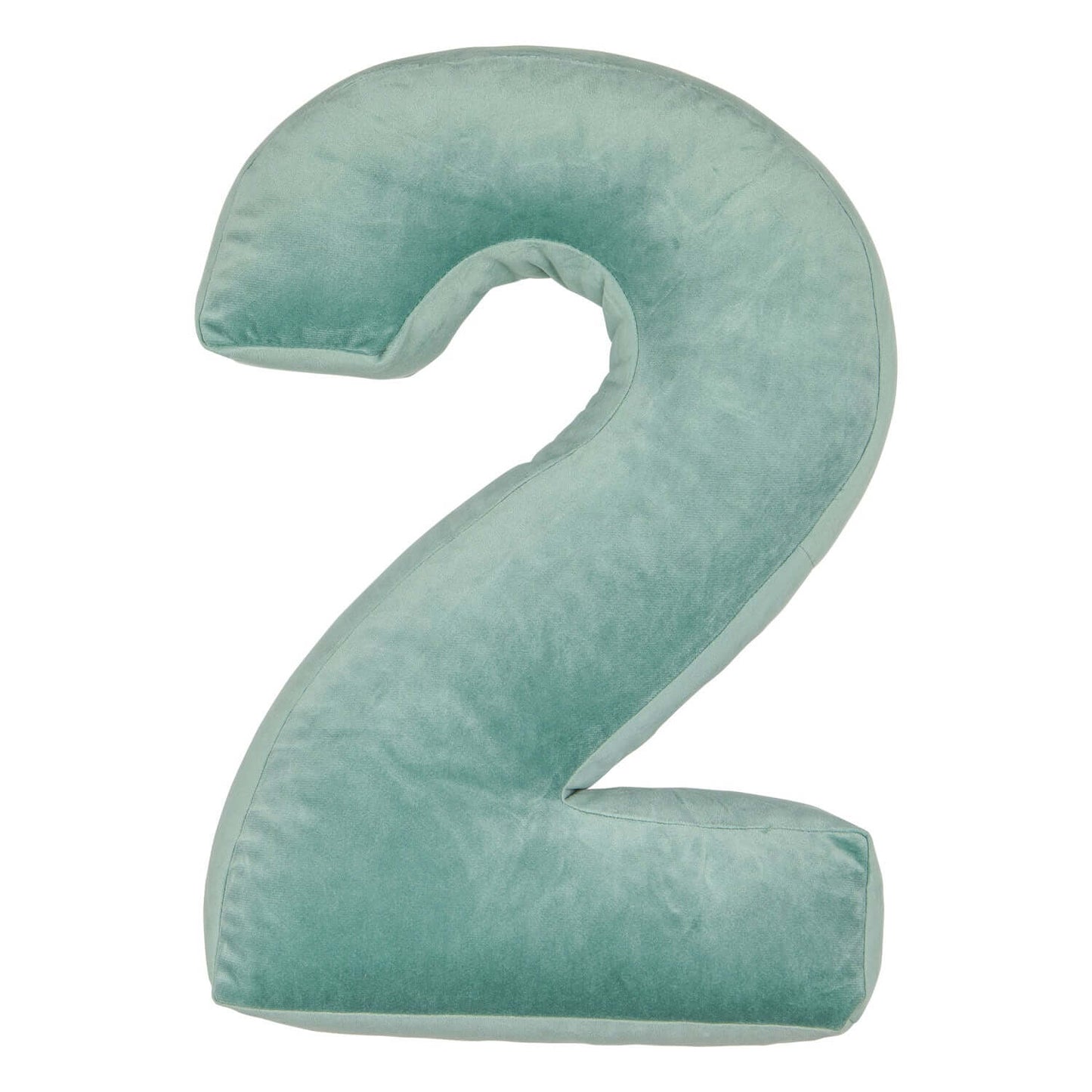 Velvet Cojín con númeross 2 | Number Cushion