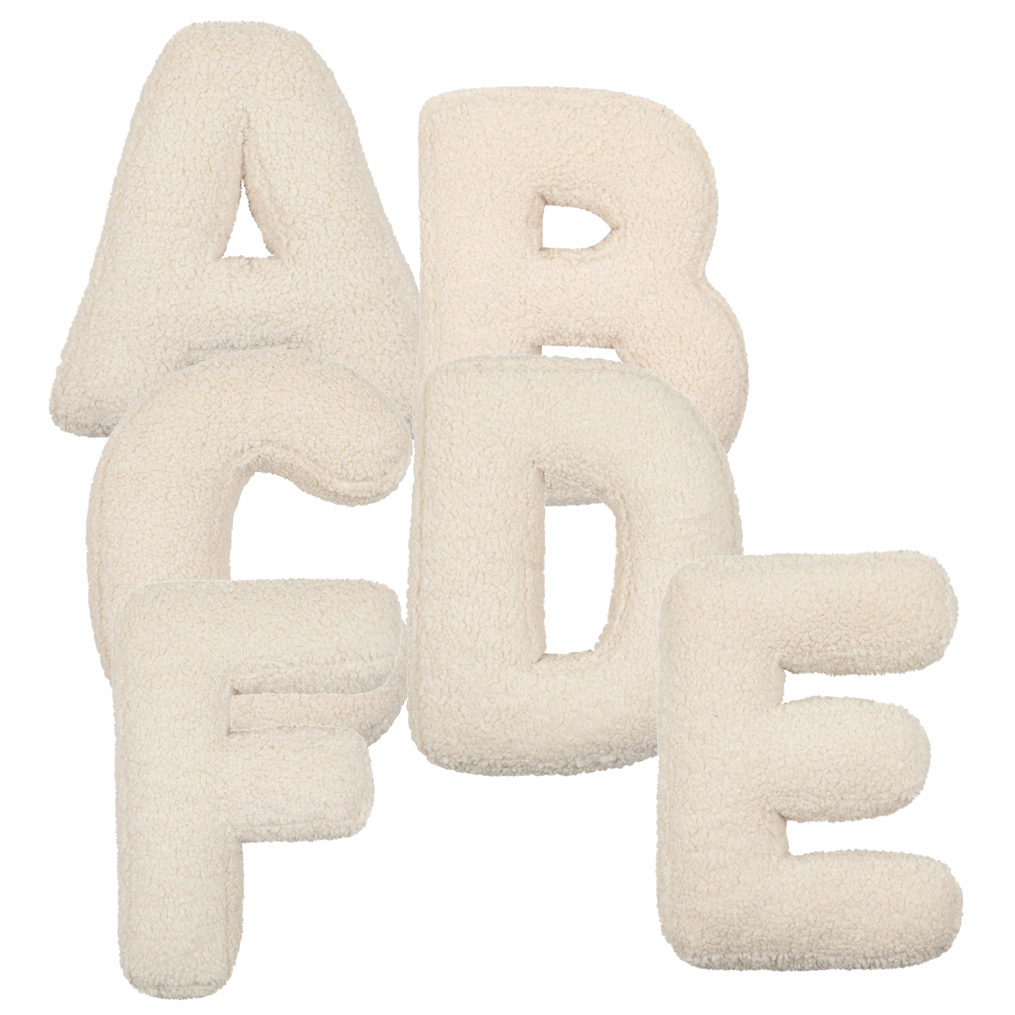 Set of 6 Boucle Letters