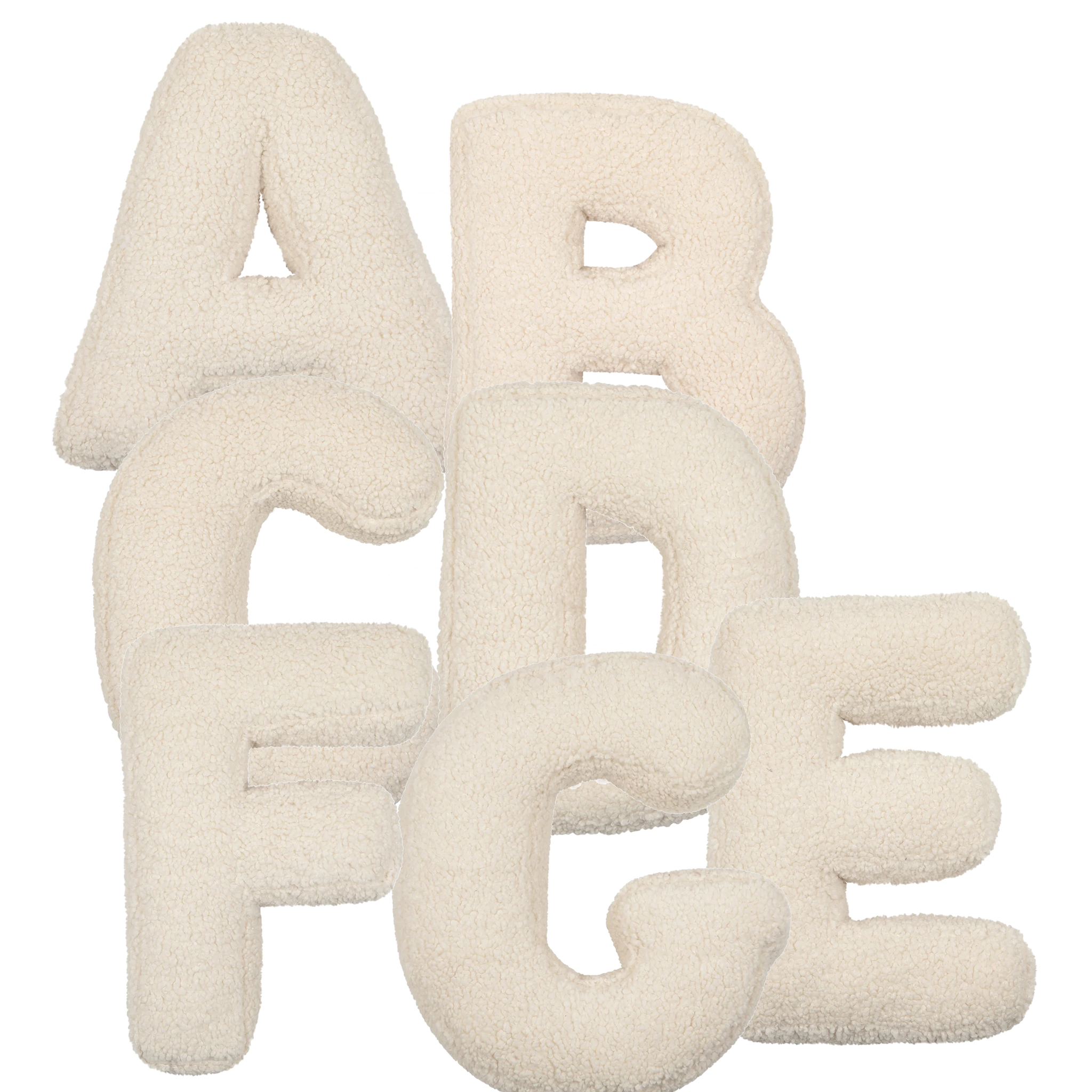 Set of 7 Boucle Letters