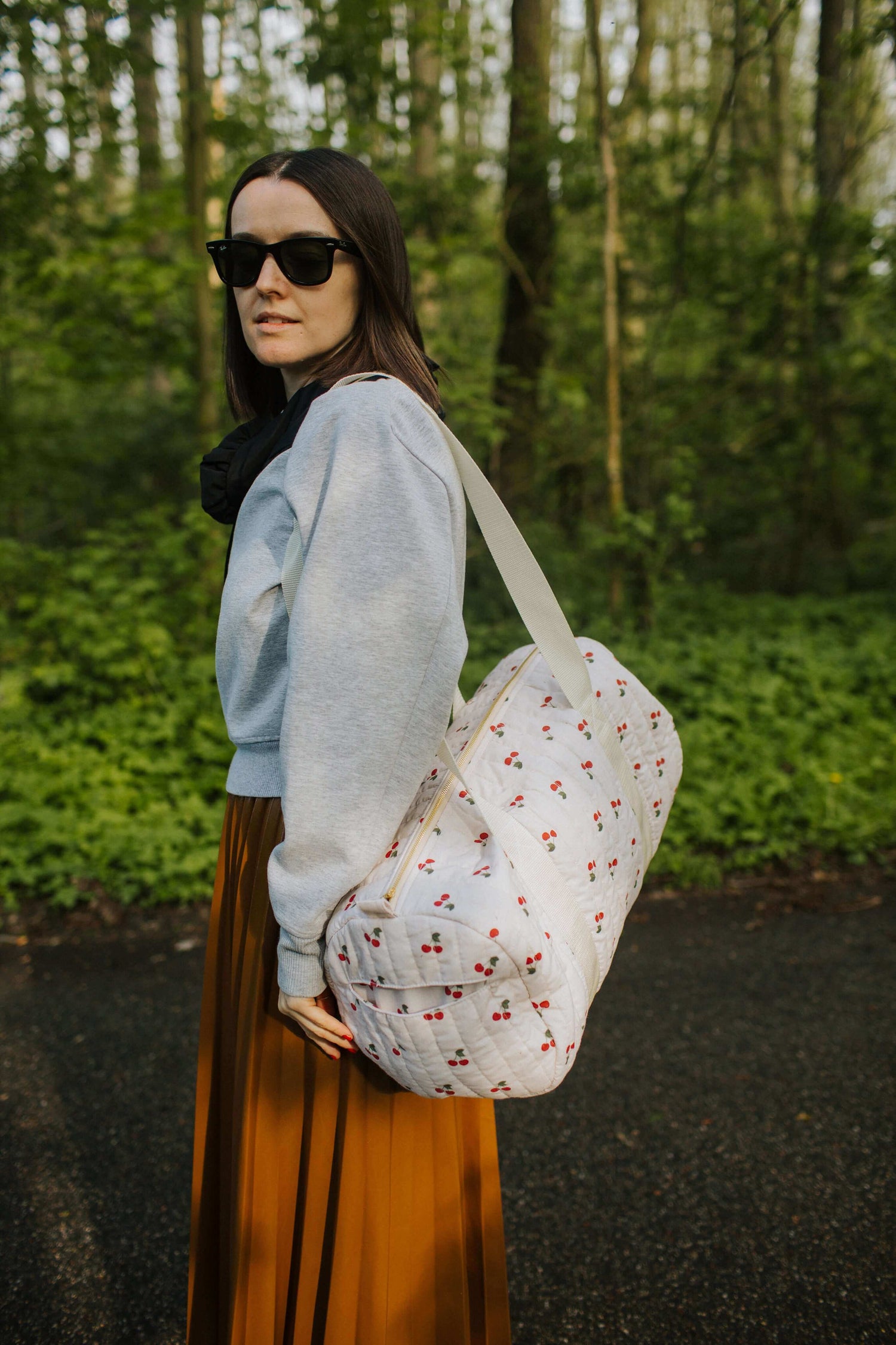 Traveler sport bag - Cherry